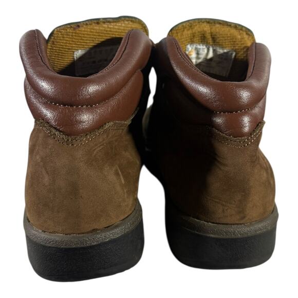 Timberland Euro Hiker 16937 Junior Boots Youth 6M Brown Green Suede Leather - Picture 5 of 8